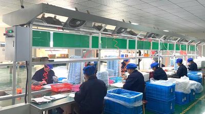 Shangyu ShengRuiSi Packaging Co.,Ltd productielijn van de fabrikant