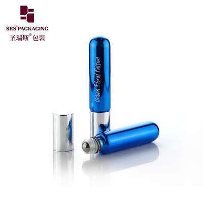 kopen Geen Lekage Lege Blauwe Roll-On Container 6ml Voor Parfum Sample Essentiële Olie online vervaardiging