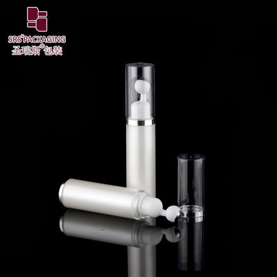 kopen Pearl White Acrylic cosmetische rolfles 10 ml 15 ml voor oogserumverpakking online vervaardiging
