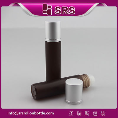 kopen fabrikant 30ml plastic zwarte fles en 30ml lege rollerball fles online vervaardiging