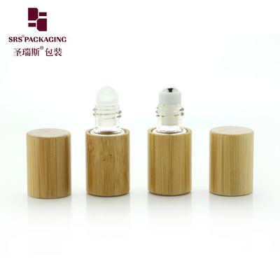 kopen BG-2ML Lege Cosmetische Bamboe Rollerfles Met Roestvrijstalen Metalen Bal Mini Parfumolie Verpakking online vervaardiging