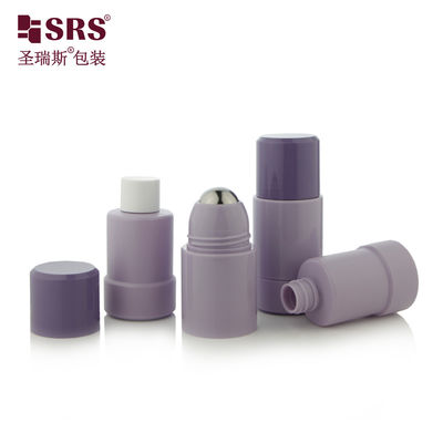 kopen RPPE(P)-50ML Milieuvriendelijke Rookpaarse PP PCR Plastic Schroefdop 50ml 75ml Plastic Rollerfles met Roestvrijstalen Bal voor Desinfectiemiddel online vervaardiging