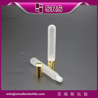 kopen SRS 10 ml glazen rol-on essentiële fles met gouden aluminium dop online vervaardiging
