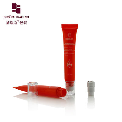 kopen Warm rood PE 3 stalen rolballenbuis, knijpbaar D19mm 20ml Serum voor ogen online vervaardiging