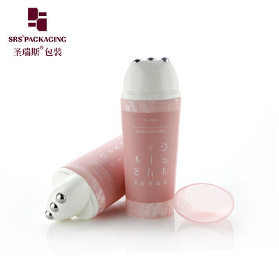 kopen D50mm Roze PE Roller Ball Tube Ovale vorm Voor nek Wrinkel Massage online vervaardiging