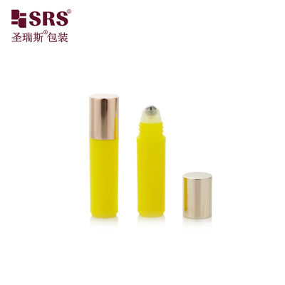 kopen RPA(S)-2ML Glanzend Helder Gele Ronde Parfum Rollerfles Met Rosé Gouden Dop online vervaardiging