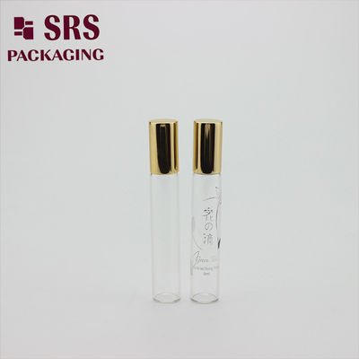 kopen SRS leeg 8 ml helder glazen parfumrolflesje met gouden aluminium dop online vervaardiging