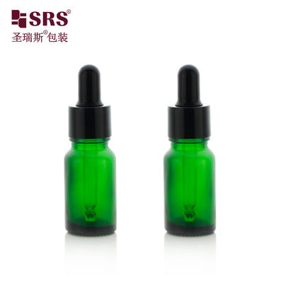 kopen D001-20 ml lege groene glazen fles met zwarte plastic dropper cap glazen pipet voor haar olie essentiële olie online vervaardiging