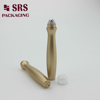 kopen SRS verpakking lege plastic oogcrème goudkleurige 15 ml rol op fles online vervaardiging