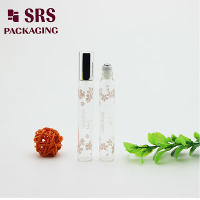 kopen SRS 10 ml transparante kleur etherische olie glazen roll-on fles met zilveren aluminium dop online vervaardiging