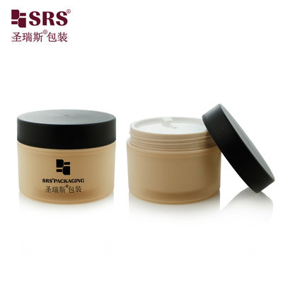 kopen SRSJK-150g Cosmetische Dubbelwandige Plastic Containers Op Maat Mat Met Schroefdop online vervaardiging