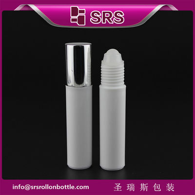 kopen SRS hoge kwaliteit plastic witte ijskleur 10 ml fles met plastic rolbal online vervaardiging