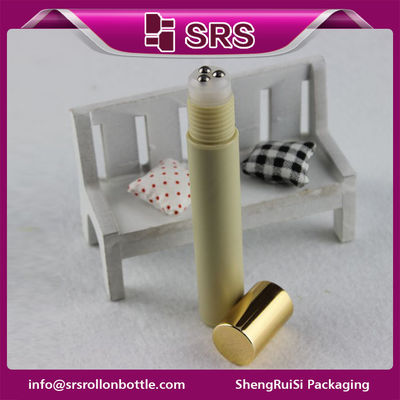 kopen Cosmetische luxe 15 ml plastic fles met drie stalen rolballen online vervaardiging