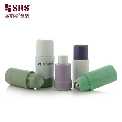 kopen Navulbare PP PCR Roll-On Fles 50ml 75ml Stalen Plastic Bal online vervaardiging