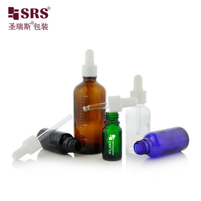 kopen Hot Selling 5ml 10ml 15ml 20ml 30ml 50ml 100ml Glass Dropper Bottle for Skincare Essential Oil online vervaardiging