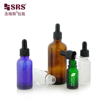kopen Hot Selling Glass Dropper Bottle 5ml 10ml 15ml 20ml 30ml 50ml 100ml for Essential Oil Perfume Skincare online vervaardiging