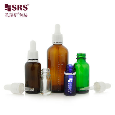 kopen Durable Tamper Evident Cap 5ml 10ml 15ml 20ml 30ml 50ml 100ml Glass Dropper Bottle for Skincare online vervaardiging