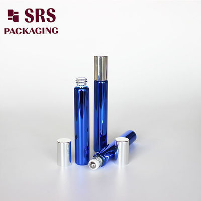 kopen SRS cosmetische lege 10 ml blauwe glazen rol op serumfles online vervaardiging