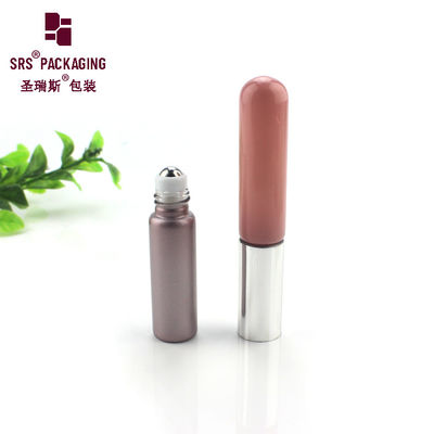 kopen Hete verkoop cosmetische ronde vorm twee flessen parfum glazen rollerballbuis online vervaardiging