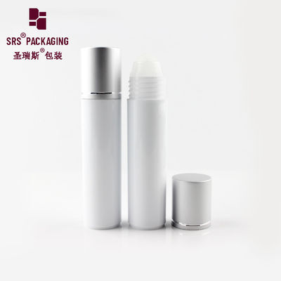 kopen Hot sale cosmetic glossy white color 1oz plastic deodorant roll on bottle online vervaardiging