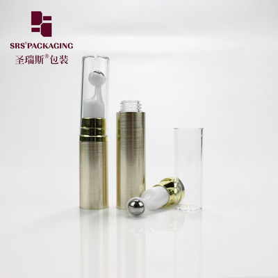 kopen Leeg plastic cosmetisch goudkleurig 5ml 10ml 12ml 15ml mini oogcrème rolfles online vervaardiging