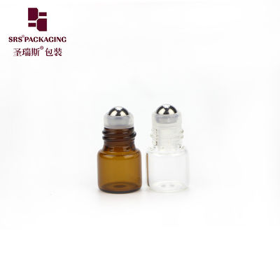 kopen Cosmetisch Parfum Amber Glass Roller Flasche Leeg Mini 1ml Met Dunne Muur online vervaardiging