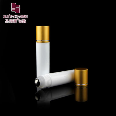 kopen SRS verpakking lege cosmetische witte kleur ronde vorm 30 ml rolbalfles online vervaardiging