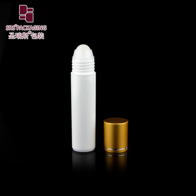kopen SRS verpakking witte kleur ronde vorm leeg cosmetisch 30ml plastic roll-on fles online vervaardiging