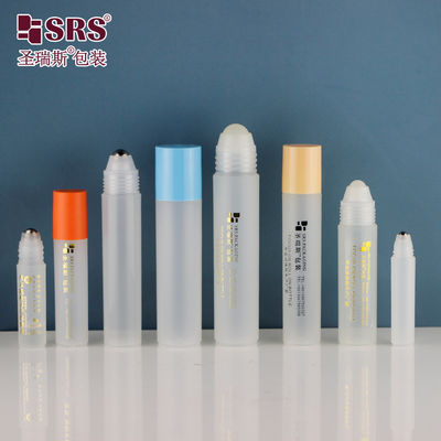 kopen Glanzige witte plastic rol op fles RPP serie 2 ml-35 ml capaciteit voor het afdrukken van essentiële olie logo beschikbaar online vervaardiging