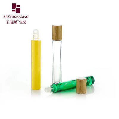 kopen GB1-10ml Lege Coating Glazen Roll-On Applicator Fles 10ML Met Bamboe Dop online vervaardiging