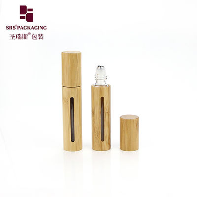 kopen Biologisch afbreekbare 10ML Bamboe Roll-On met Bamboe Dop Lege Binnenste Glazen Fles Op Voorraad online vervaardiging
