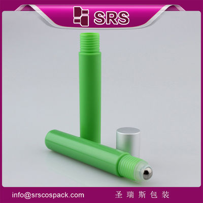 China leverancier farmaceutische plastic anti-jeuk groene roll-on fles 5 ml parfumflesje
