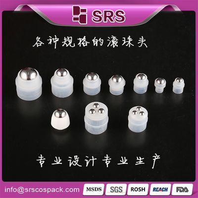 SRS roll-on fitting, roll-on-house, rolhouder met roestvrijstalen bal