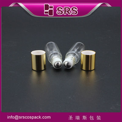 glazen rollerballflesje en 3ml etherische olie flesje