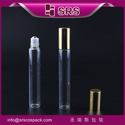 essentiële oliefles en leeg glas 1/3 oz rol op fles