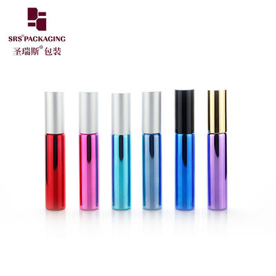 Aluminium Dop Glazen 10ml Rollerfles voor Reizen Cosmetica Sample
