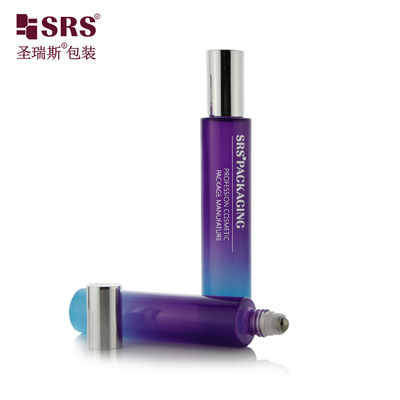 GB1-15ml Aangepaste Etherische Olie Rollerfles met Zwarte Dop