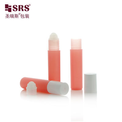 Matte Frosted Finish 10 ml witte PP-rol op fles voor etherische olie