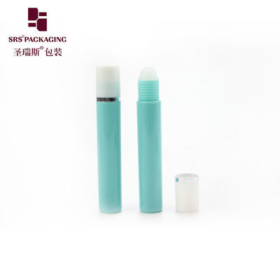 15ml Witte Kunststof Roll-On Fles voor Essentiële Olie Parfum met Schroefdop Glad Oppervlak