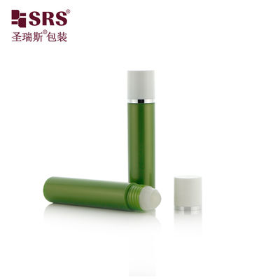 RPP(P)-35ml Desinfectiemiddel Navy Green Roller Ball Flesje met Witte Dop