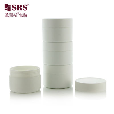 SRSZ-200g Plastic Cosmetic Double Wall Jar Stapelbaar voor poeder