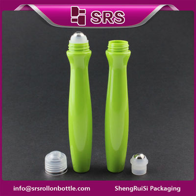 SRS hoogwaardige plastic 15ml oogcrème lege rollerball fles