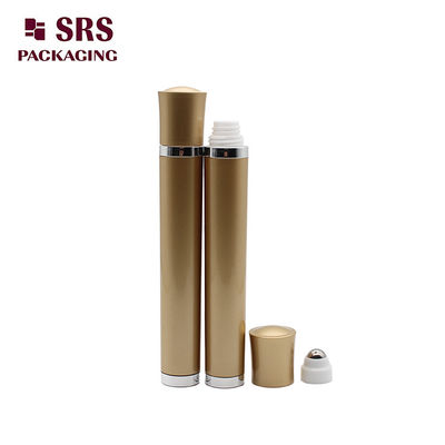SRS Plastic Gold Color Vibrating Roller Ball Flasje 10 ml voor oogcrème