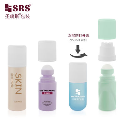 RPPC1-60ml 100% geen lekken kind-proof rol op fles met cilindrisch rond ontwerp