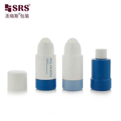 50 ml 75 ml PP-plastic hervulbare rol op fles voor etherische oliën