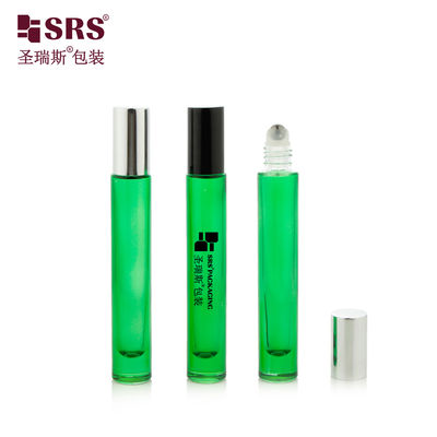 Ronde vorm 10 ml zonder lek glas rolbalfles voor parfum en essentiële olie