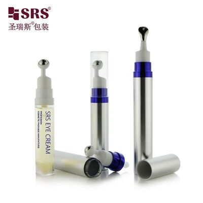 SRS 8ML 10ML 15ML luchtloze fles rol op fles Hoogwaardige warm verkoop oogcrème massagebak