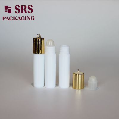 SRS lege cosmetische 5 ml plastic parfumflesje met gouden haakdop