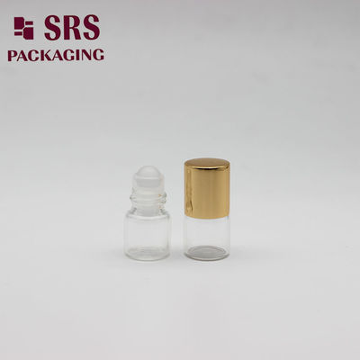 SRS lege heldere kleur mini 1 ml parfum kleine glazen rolfles