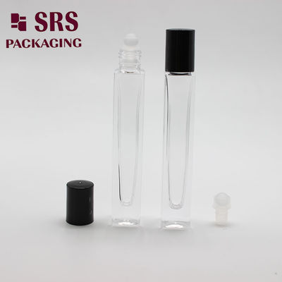 SRS cosmetische glazen fles met dikke wand van 10 ml met vierkante vorm en etherische olie